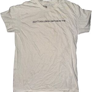 White Graphic Men's T-Shirt